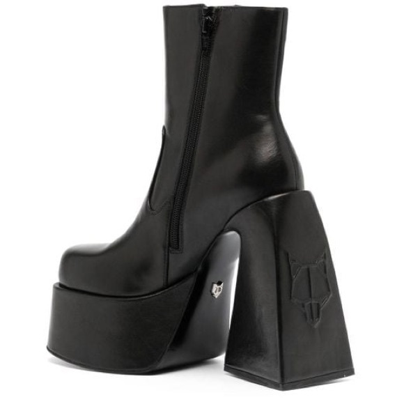 Naked Wolfe Black High Platform Boots - Picture 1 of 5